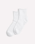 Quarter Socks - White