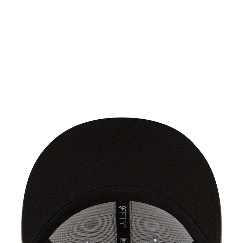 Black cap crown interior with brand label