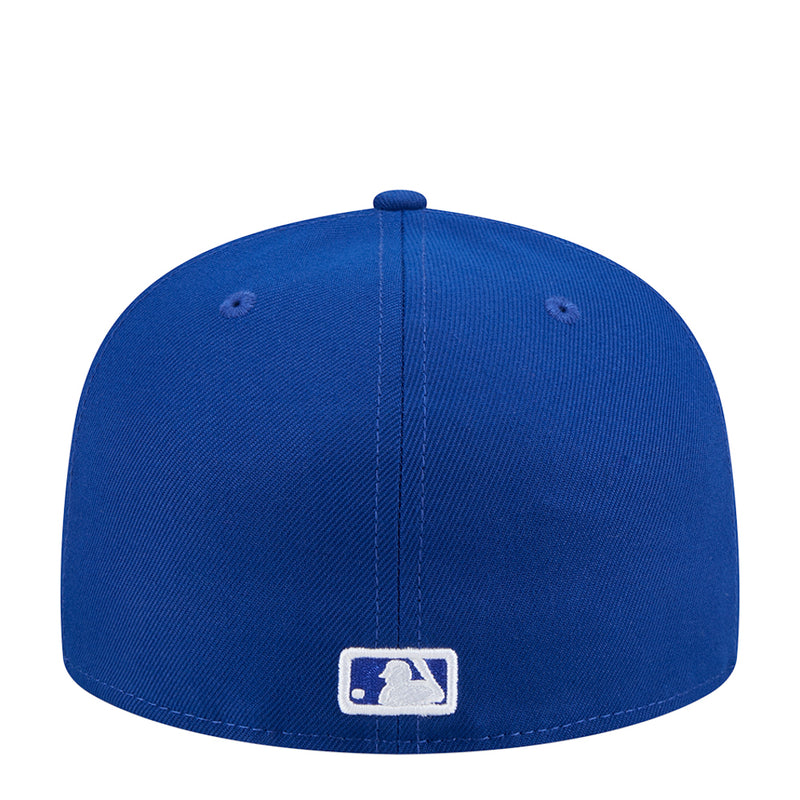 Blue baseball cap back with New Era flag logo
