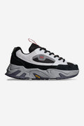 Side profile of RMS-3000 Smoke Black skate shoe with Vibram outsole and layered upper