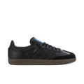 Black low-top adidas Samba OG sneakers with gum sole and lace-up closure
