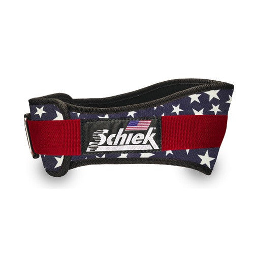 Schiek 2004 Lifting Belt - Stars & Stripes