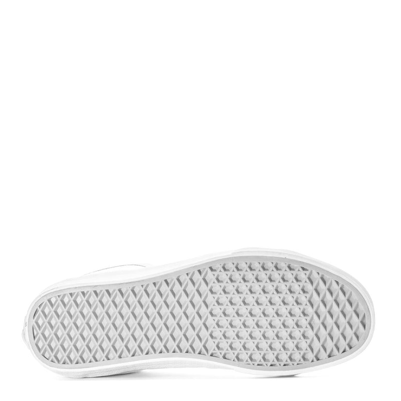 Vans Sk8-Hi men's white outsole with textured waffle tread