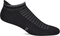 Quarter turn view Women's Sockwell Sock style name Soft Sport Micro in color Black. Sku: SW205W-900