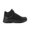 Men's black composite-toe hiking boot with lace-up closure and padded collar.