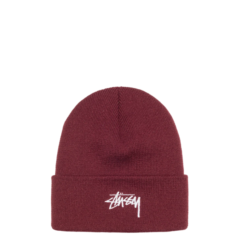 STOCK CUFF BEANIE SYRAH