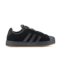 Superstar ST men's sneakers in black with three stripe accents and gum outsole