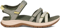Quarter turn view Women's Teva Footwear style name Tirra Sport in color Seagrass Multi. Sku: 1173720-SGRSS