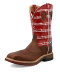 Twisted X Men's 12 Inch Western Nano Composite Electrical Hazard Waterproof