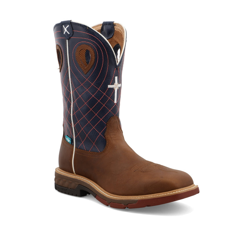 Twisted X Men's 12"" Western Work Boot