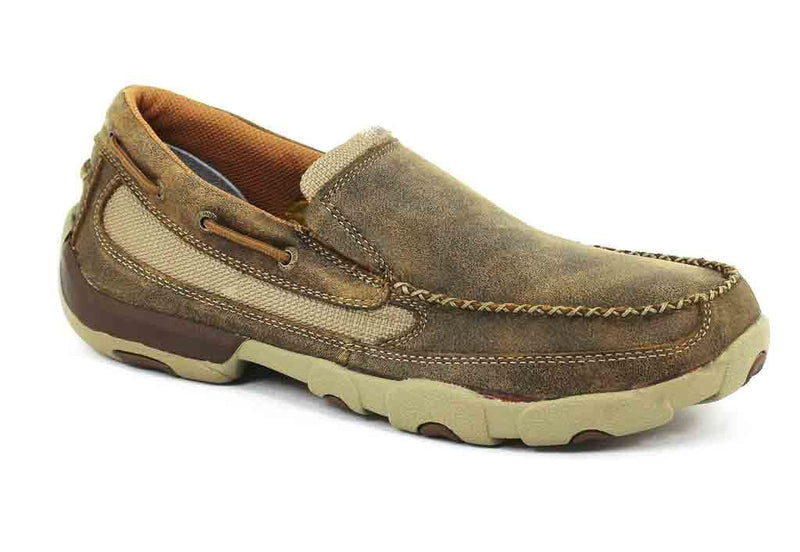 Twisted X Men's Driving Moc Boat