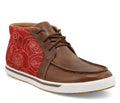 Twisted X Women's Kicks Sequoia And Scarlet Red