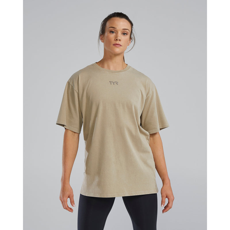 TYR Unisex Garment-Dyed Oversized Tee