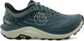 Quarter turn view Women's Topo Footwear style name Ultraventure 4 in color Stone / Grey. Sku: W081-STNGRY