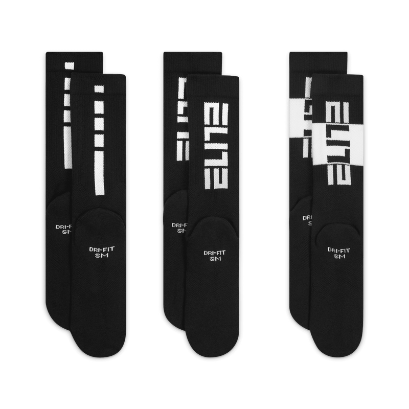 Unisex Nike Elite Crew Kids Socks