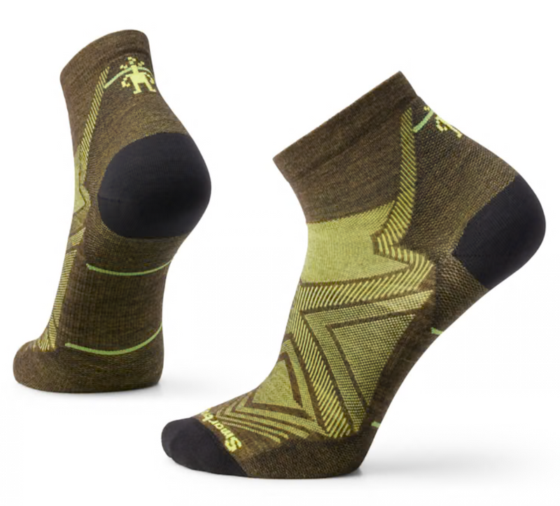Unisex Smartwool Run Zero Cushion Ankle Height Socks