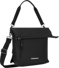 Quarter turn view Women's Sherpani Hand Bag style name Vale At in color Carbon. Sku: 26-VALE001060