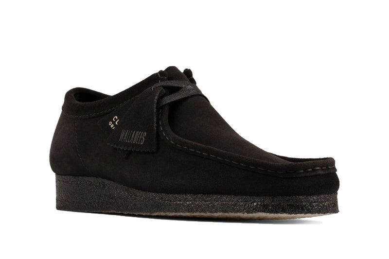 WALLABEE BLACK SUEDE