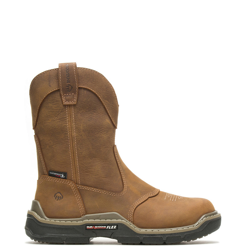 Wolverine Men's Raider Ds wstrn CT WP - Brown