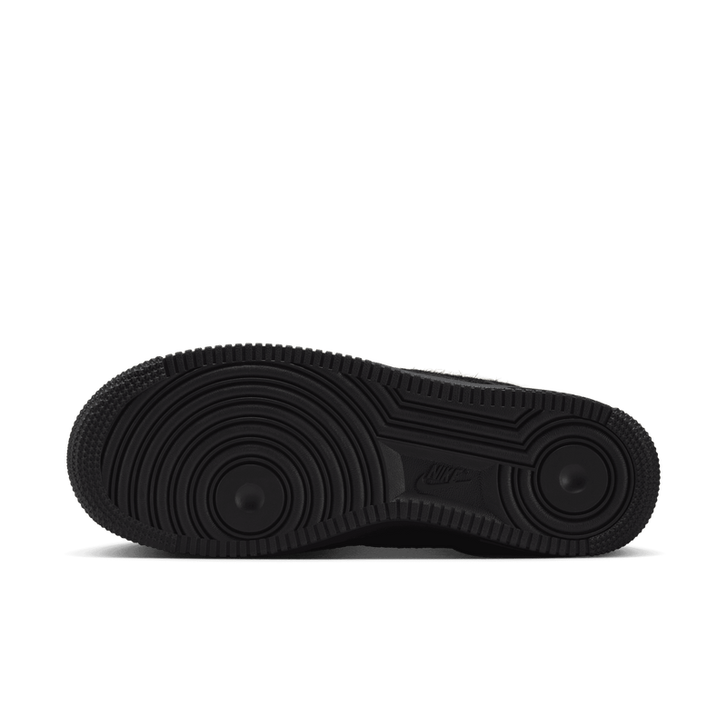 Women's Nike Air Force 1 '07 "Triple Black Pony Hair"
