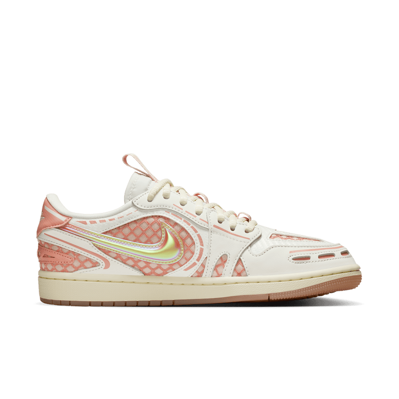 Women's Air Jordan 1 Low Method of Make "Sail Washed Coral"