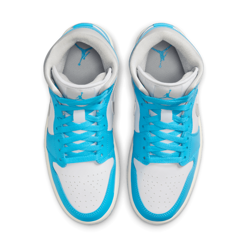 Women's Air Jordan 1 Mid "Dk Powder Blue"