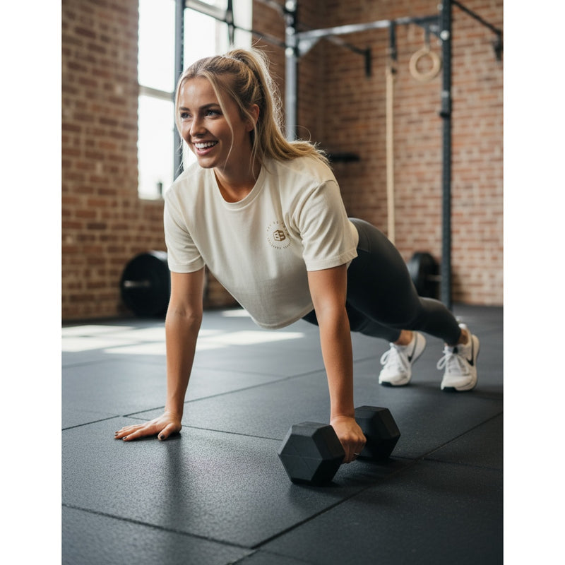Women's Box Basics Boxy Circle Tee