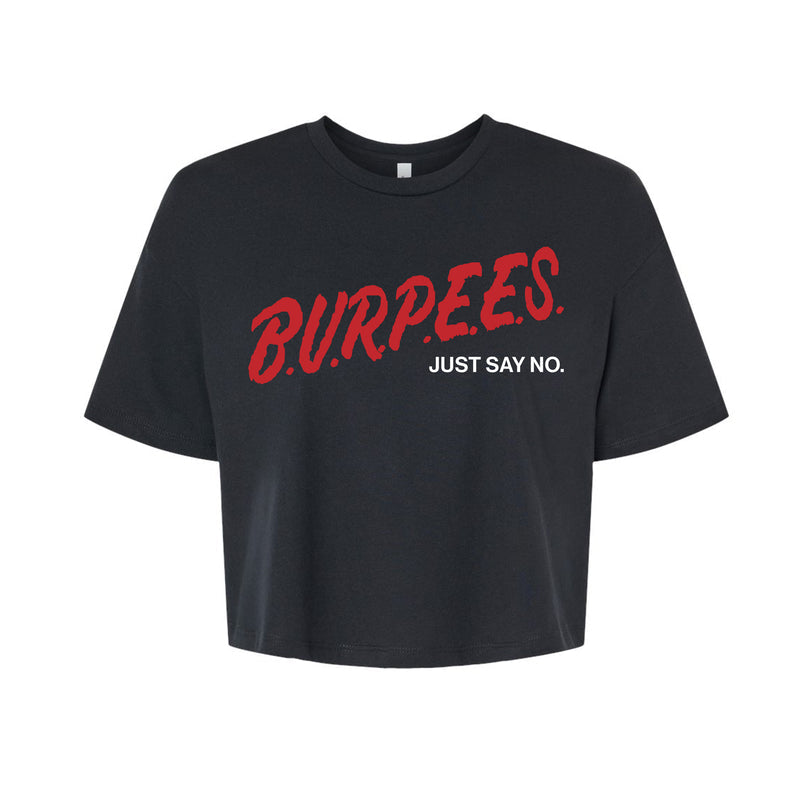 Women's Burpees Boxy Tee