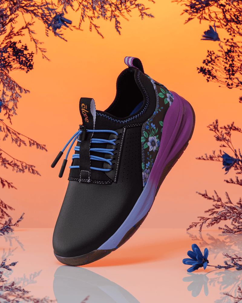 Women's Classic - Black Violet Floral [B2B ONLY]
