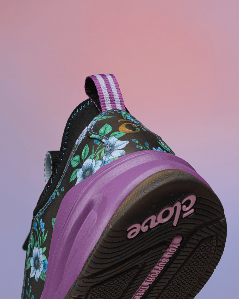 Women's Classic - Black Violet Floral [B2B ONLY]