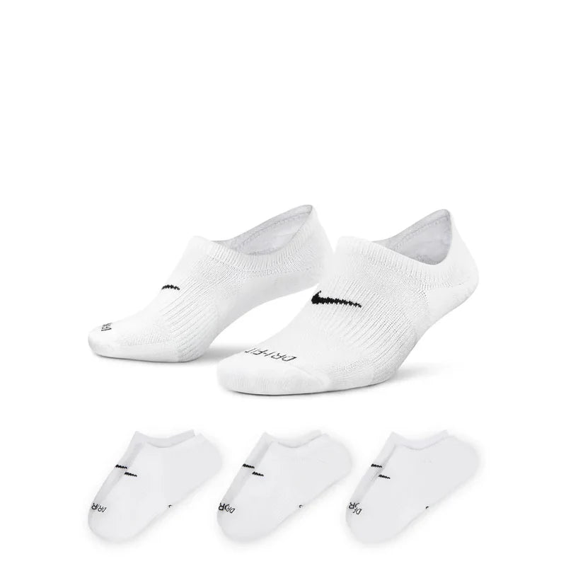 Women's Nike Everyday Plus Cushioned Training Footie Socks (3 Pairs)