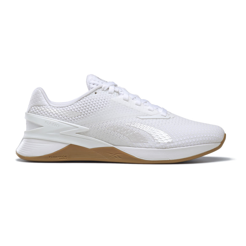 Women's Reebok Nano X3 training shoe in white gum