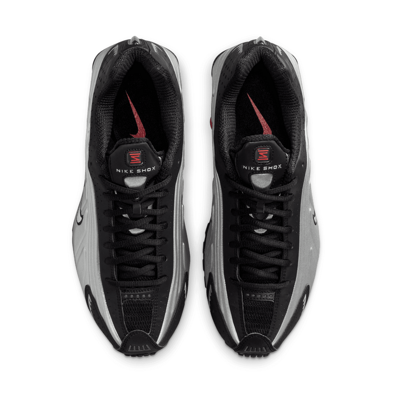Women's Nike Shox R4 "Black Metallic Silver"