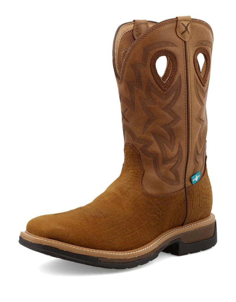 Work Twisted X Men's 12 Inch Composite Toe Western Work Waterproof