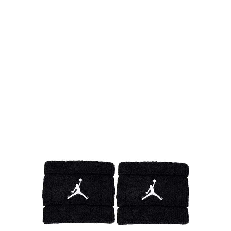 WRISTBANDS 2-PACK TERRY BLACK
