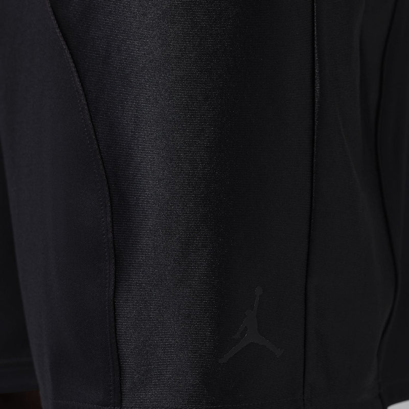 Black shorts with Air Jordan logo on the front leg